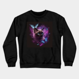 Enchanted Siamese Crewneck Sweatshirt